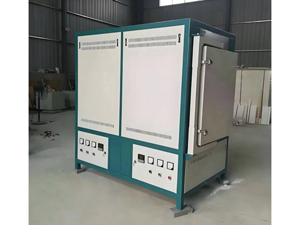 Double door muffle furnace